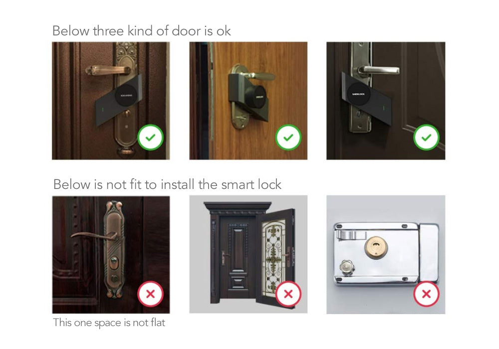 Smart Stick lock Electronic Door