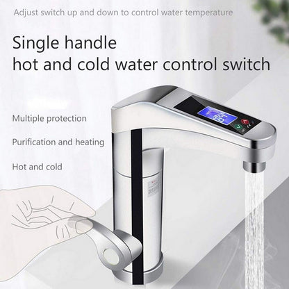 Instant Water Heater Faucet - Display