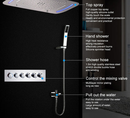 Ceiling Shower Set