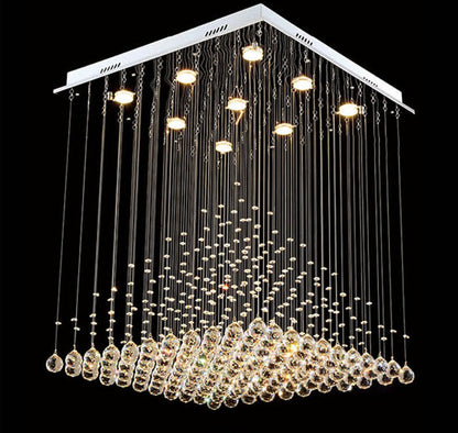Modern CrystaL Chandelier  Pyramid Lamps