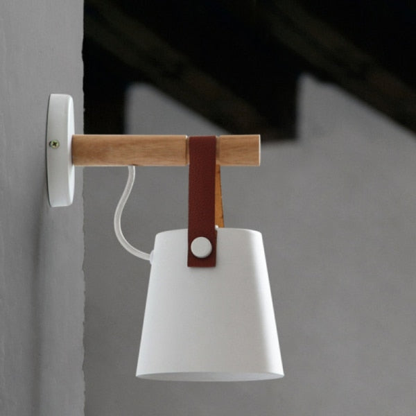 Wooden Wall Light Bedside