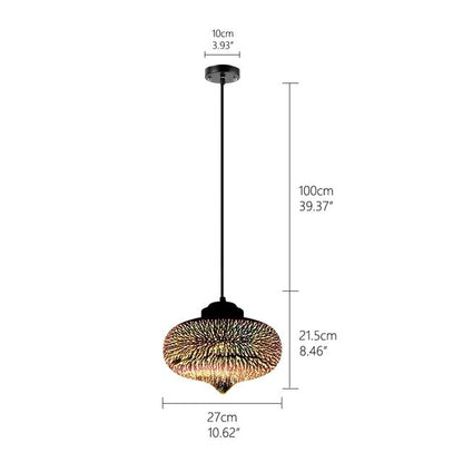 Modern 3D Pendant Lamp