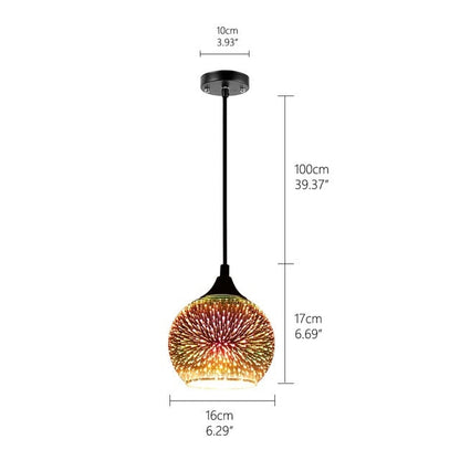 Modern 3D Pendant Lamp