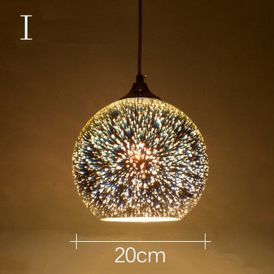 Modern 3D Pendant Lamp