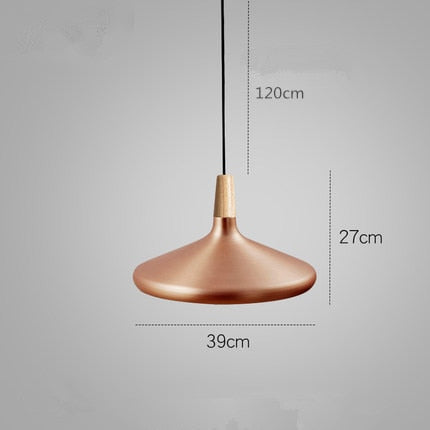 LED Copper Aluminum Hanglamp