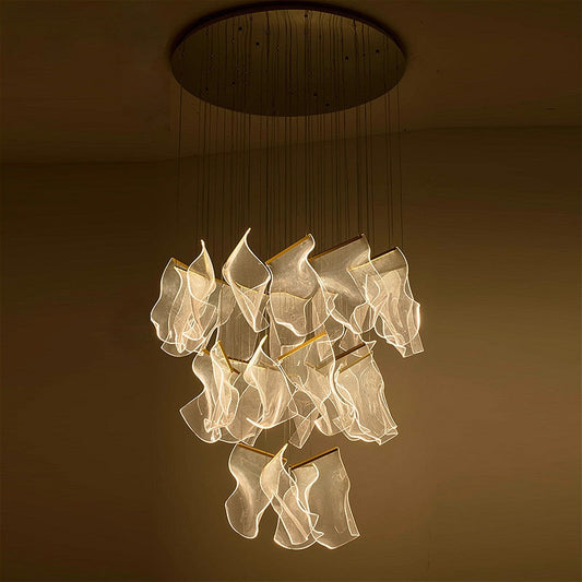 Stair Chandelier Art Ceiling Lamp