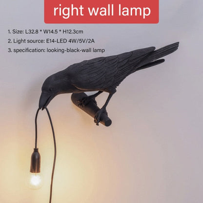 Lucky Crow Lamp