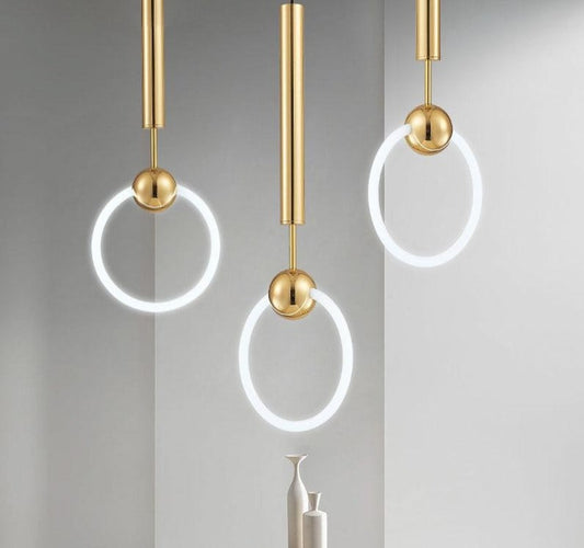 Floating LED Ring - Modern Chandelier - Suspension Lighting