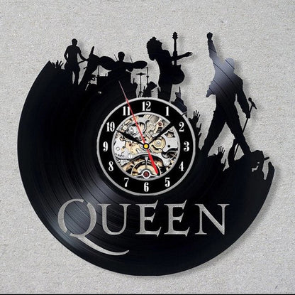 QUEEN  Vinyl Record Clock Home Decor Wall Art