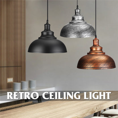 Crios - Vintage Industrial Dome Hanging Lamp