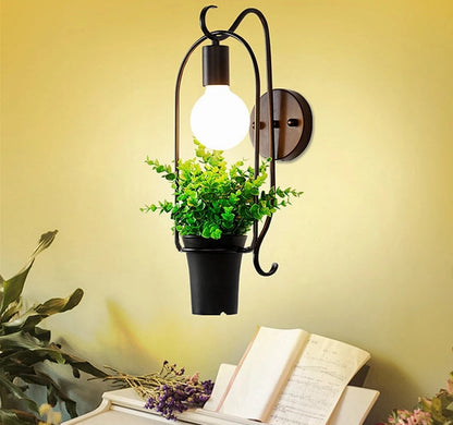 Brielle - Modern Nordic Planter Wall Lamp