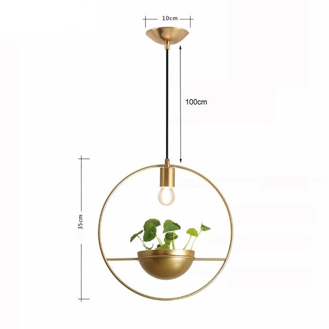 Althea - Modern Nordic Planter Lamp