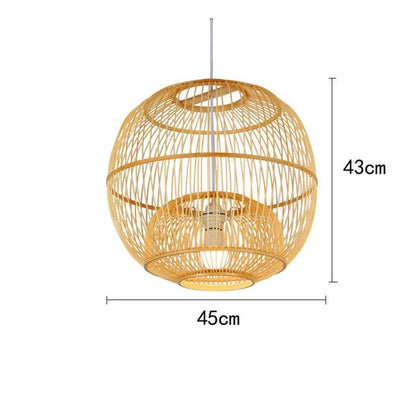 Calico - Bamboo Pendant Hanging Light