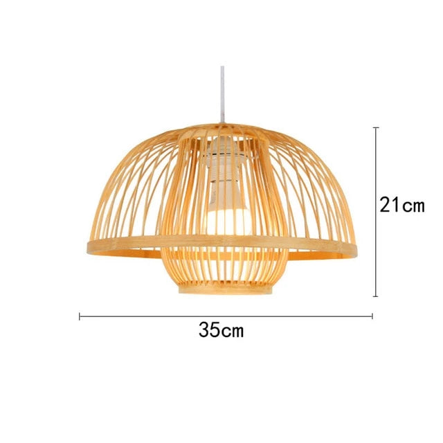 Calico - Bamboo Pendant Hanging Light