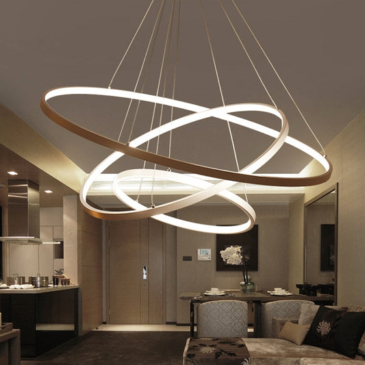 Modern Circular Ring Chandelier