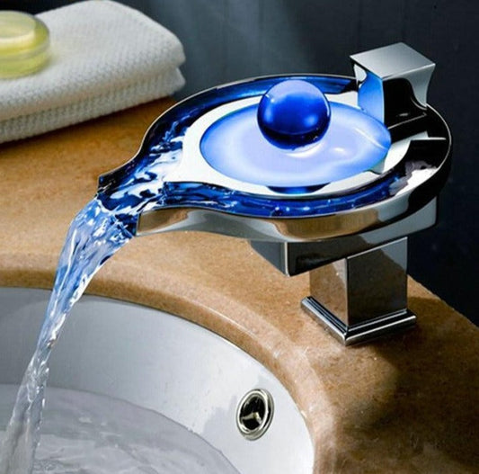 LED Bathroom Basin Faucets